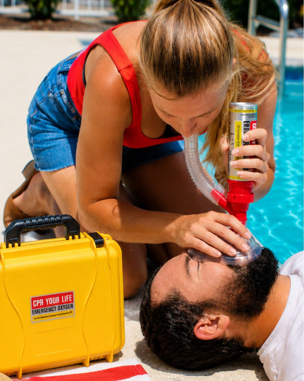 EMERGENCY RESCUE OXYGEN DEVICE